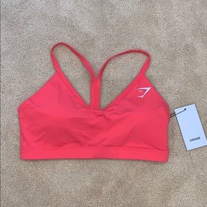 Gym Shark V Neck Training Sports Bra